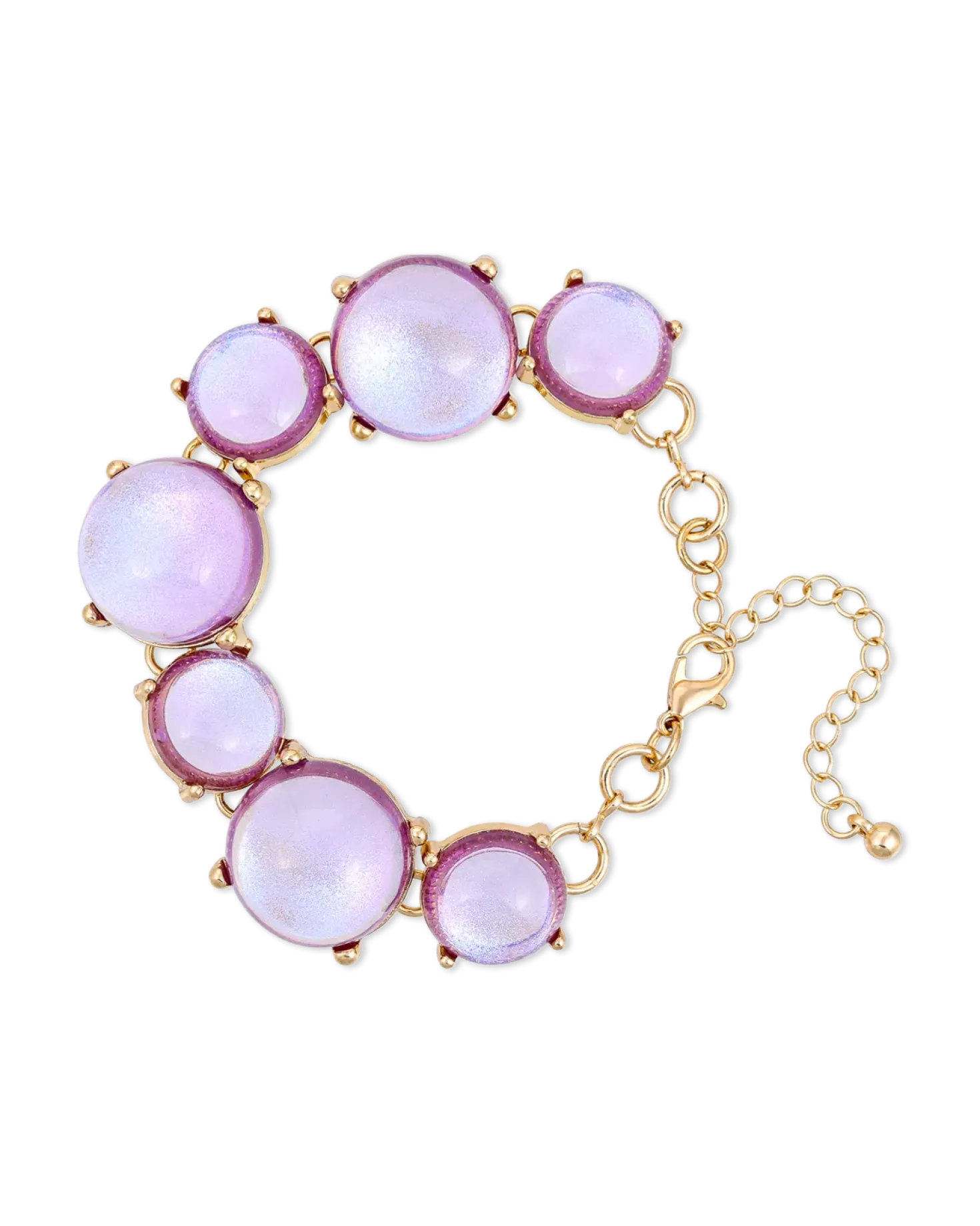 Bracelet - Lavender Glitter