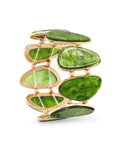 Bracelet - Marbled Green