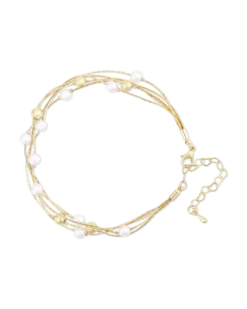 Bracelet - Pearly Rows