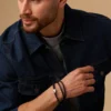 Bracelet pour homme - Black Cross