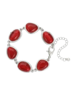 Bracelet - Red Cat Eye