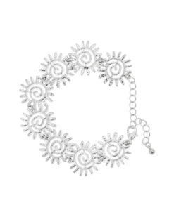 Bracelet - Silver Swirls