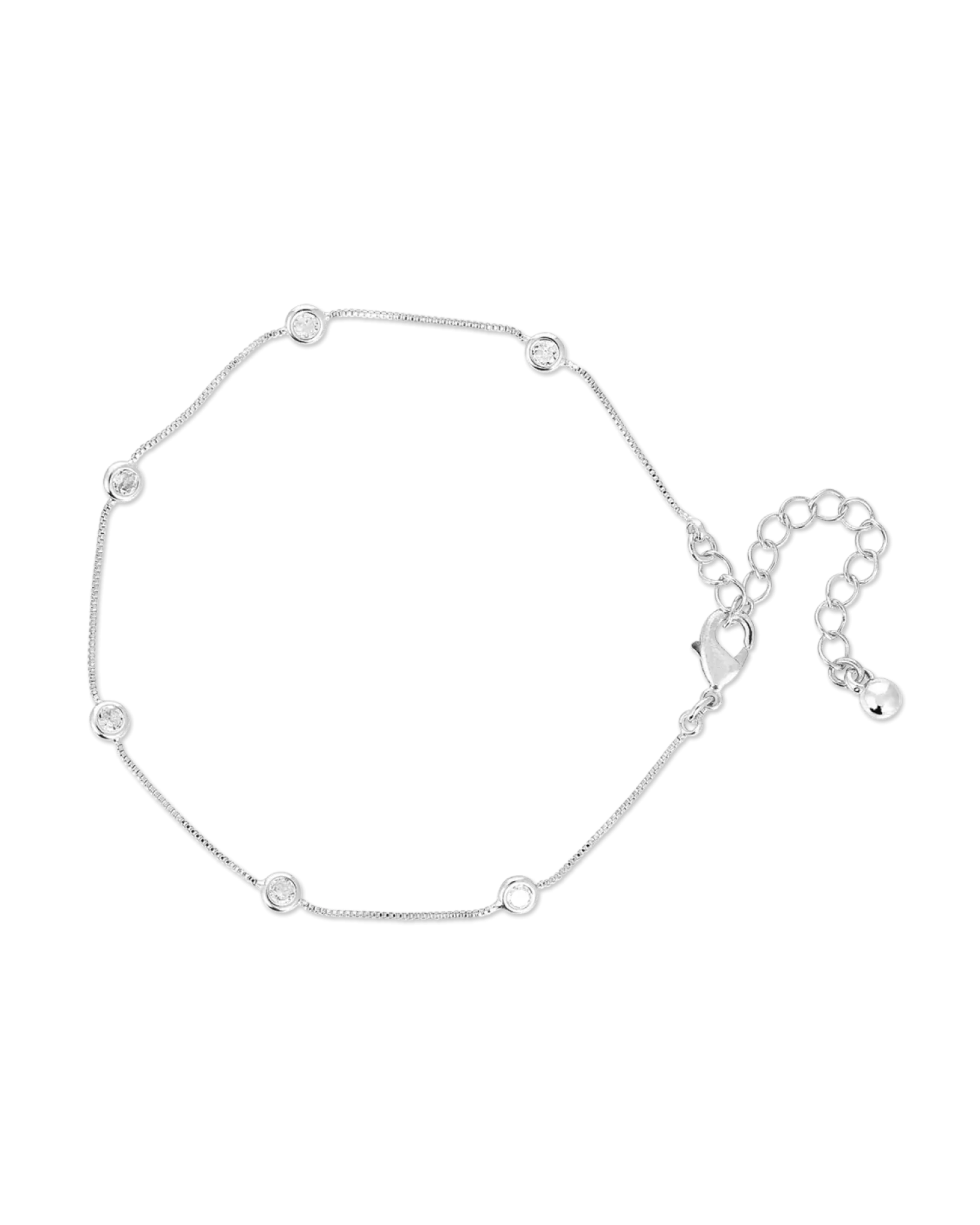 Bracelet - Sweet Silver Curve