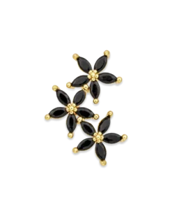 Broche - Black Lilies