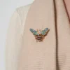 Broche - Blue Bumblebee