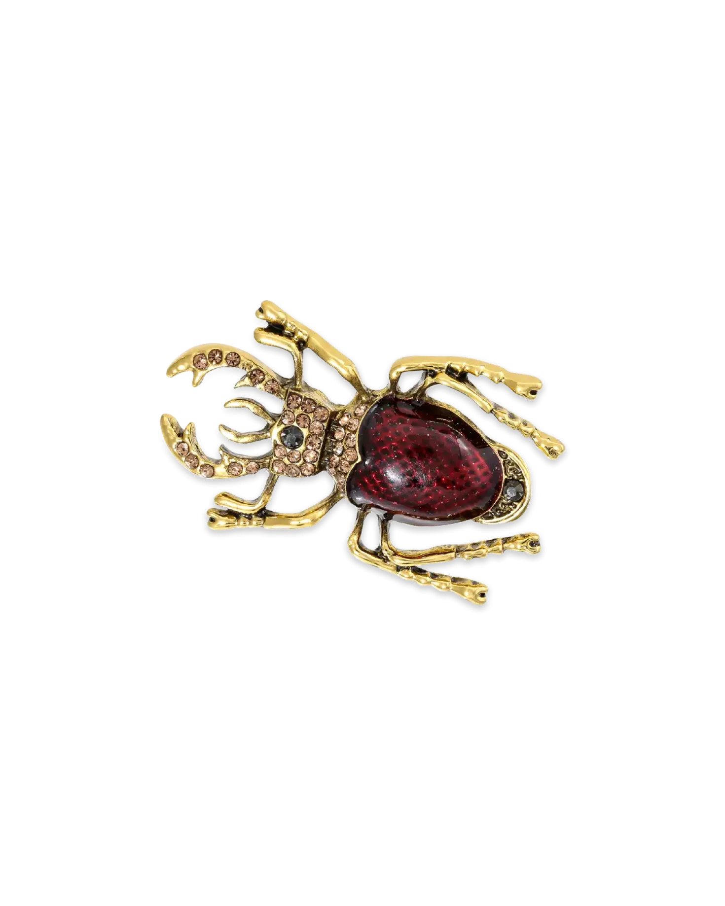 Broche - Brown Garden