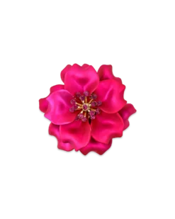 Broche - Crimson Blossom