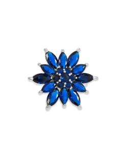 Broche - Floral Blue