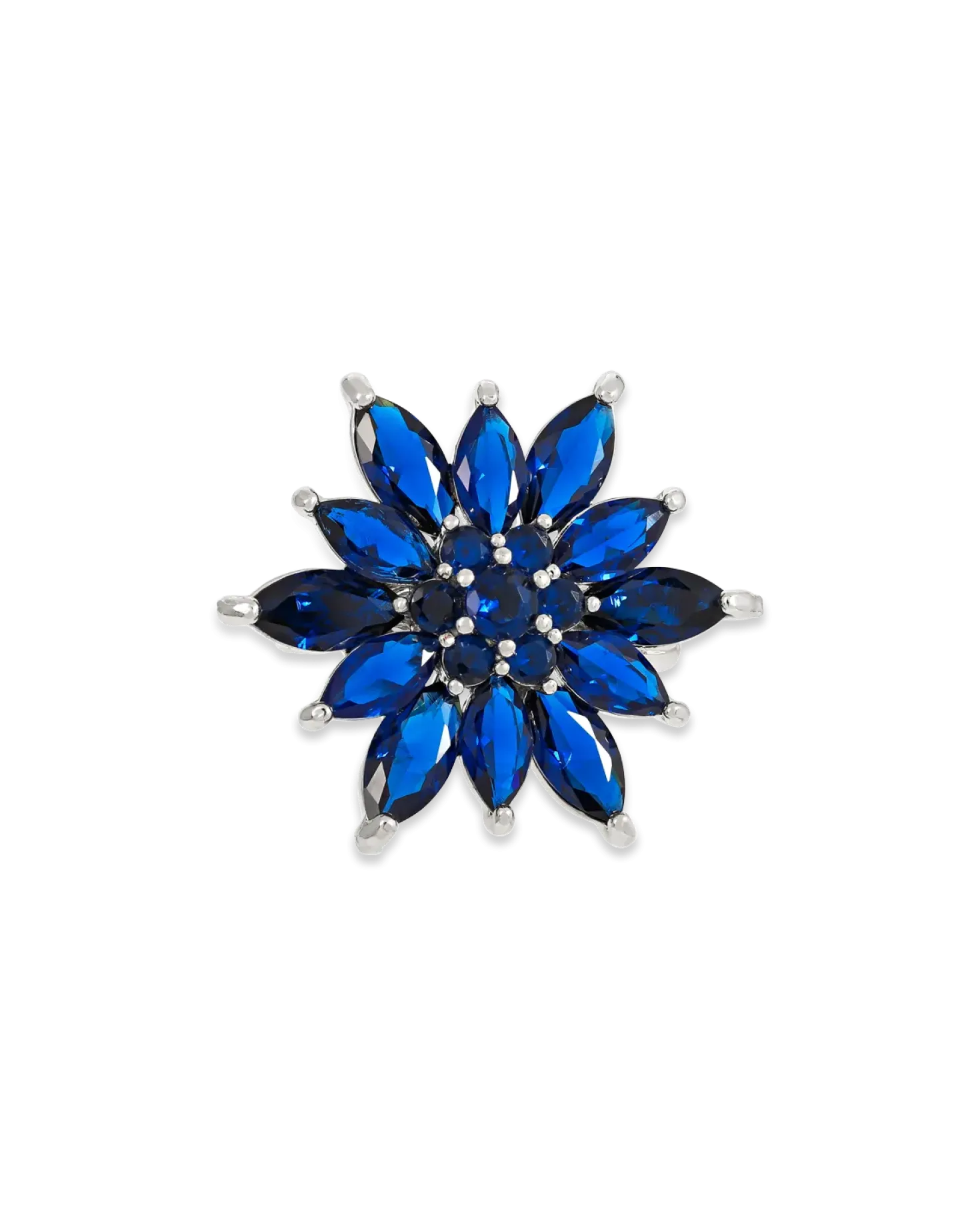 Broche - Floral Blue