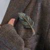 Broche - Gleaming Feather