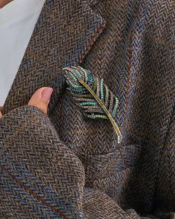 Broche - Gleaming Feather