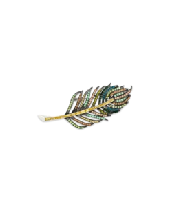 Broche - Gleaming Feather