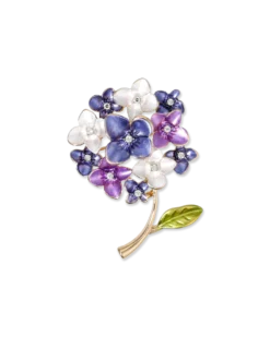 Broche - Lilac Flower