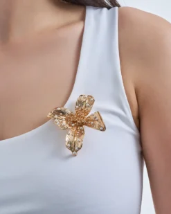 Broche - Metal Flower