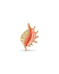 Broche - Orange Shell