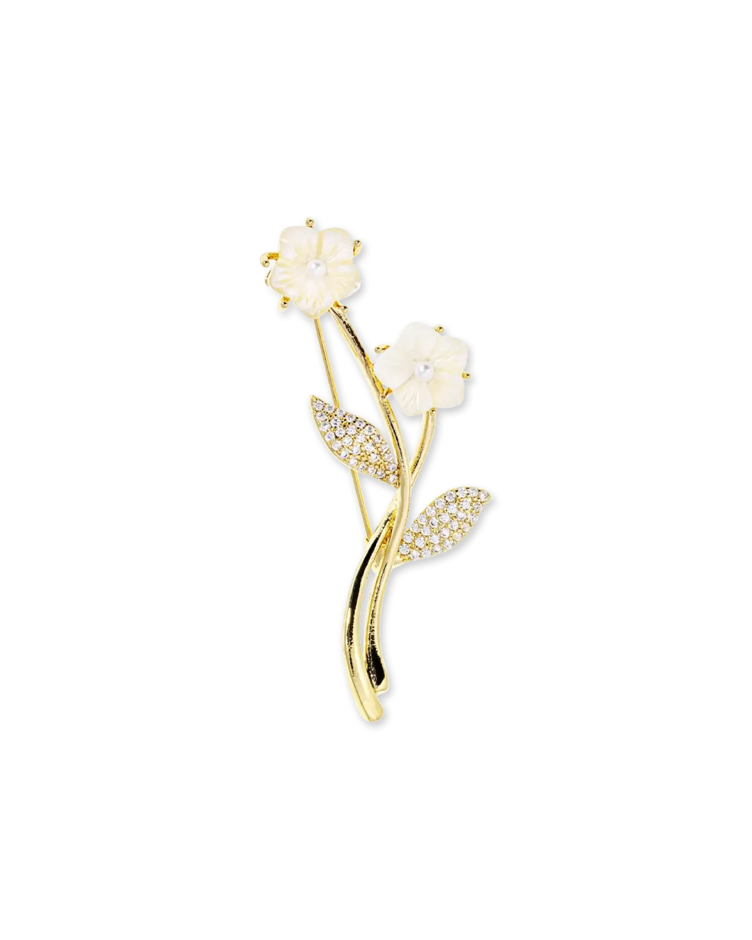 Broche - Pearly Blossom