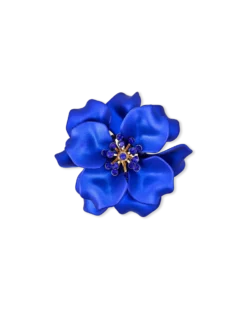 Broche - Sapphire Blossom