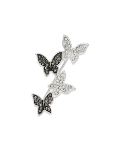 Broche - Silver Butterfly