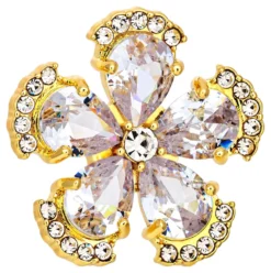 Broche - Sparkly Flower