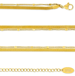 Chaîne de taille - Golden Dots