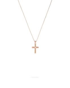 Chaîne - Rosé Cross Pendant