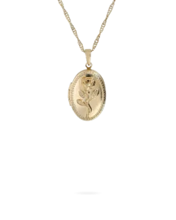 Chaîne - Rose Pendant