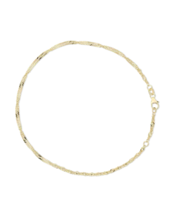 Chaînette de cheville - Gold Twirl