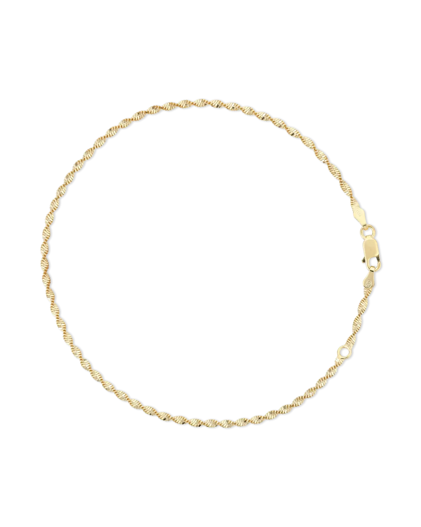Chaînette de cheville - Twilight Gold