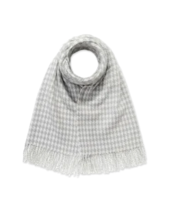Écharpe - Grey Houndstooth