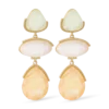 Clous d'oreilles - Beige Forms