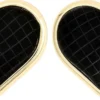 Clous d'oreilles - Black Hearts