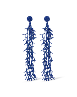 Clous d'oreilles - Blue Corals