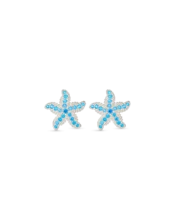 Clous d'oreilles - Blue Cutie