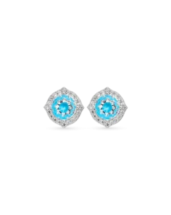 Clous d'oreilles - Blue Halo