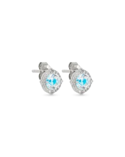Clous d'oreilles - Blue Halo