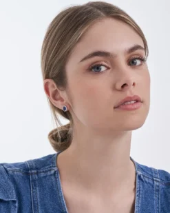 Clous d'oreilles - Blue Princess