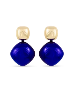 Clous d'oreilles - Blue Shimmer