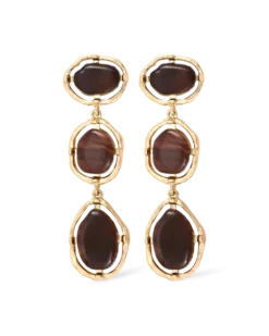 Clous d'oreilles - Brown Vibes