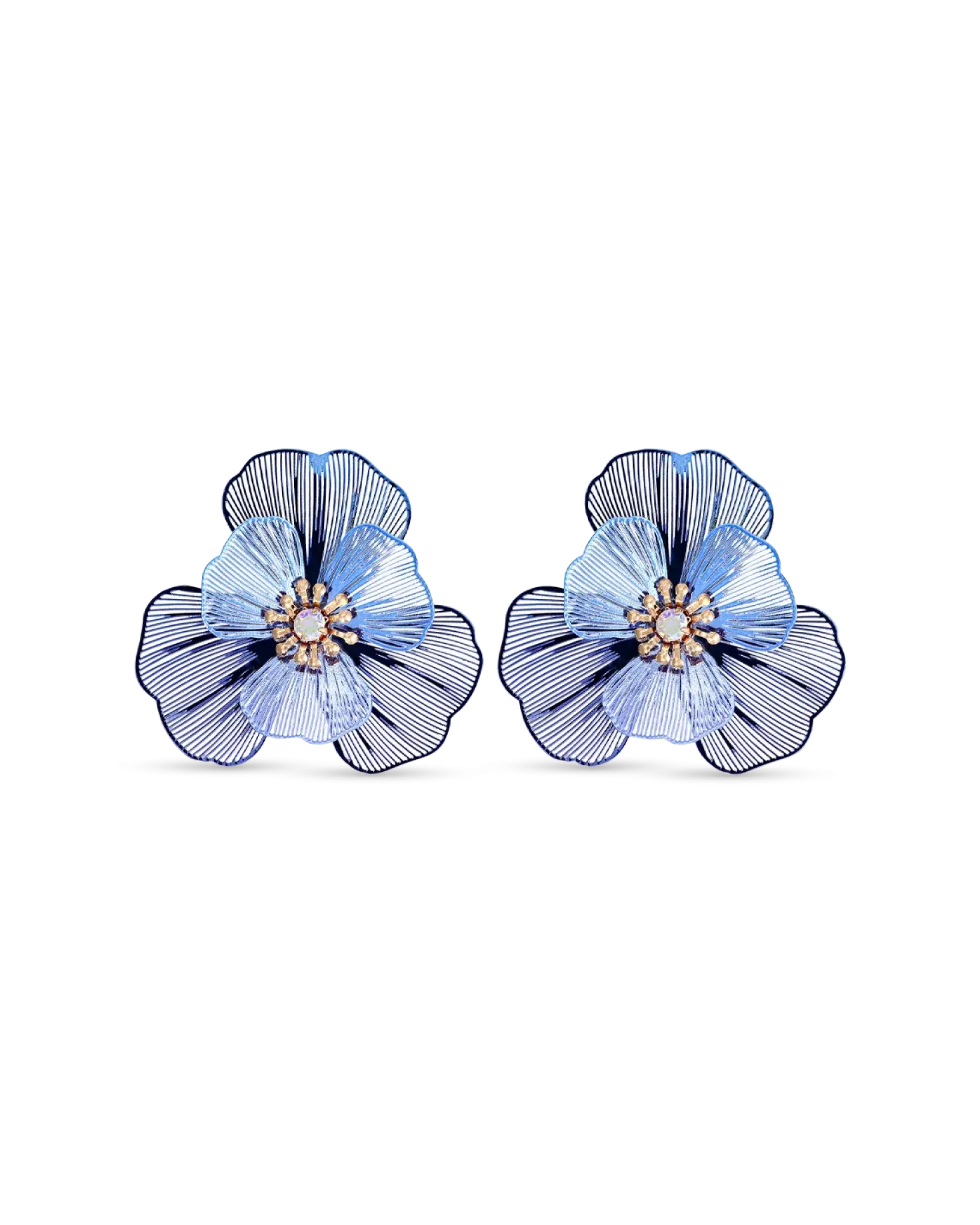 Clous d'oreilles - Chromatic Blossom