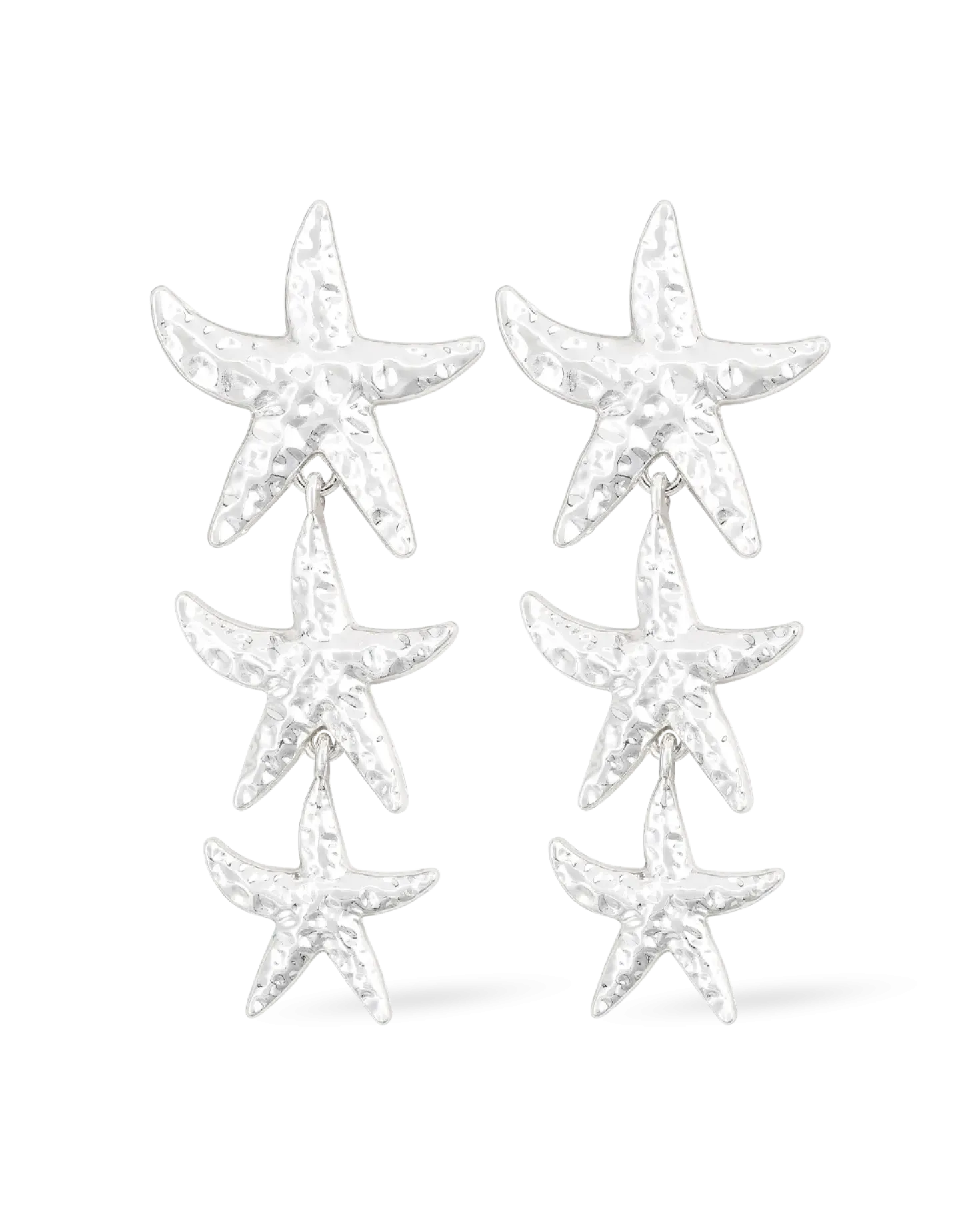 Clous d'oreilles - Chrome Stars