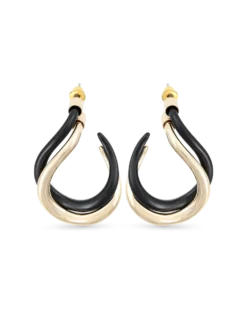 Clous d'oreilles - Chunky Black