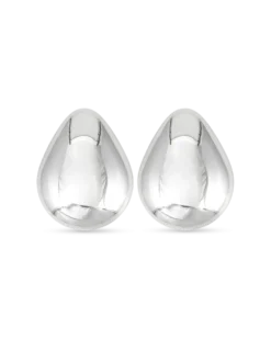 Clous d'oreilles - Chunky Silver