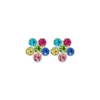 Clous d'oreilles - Colorful Flower