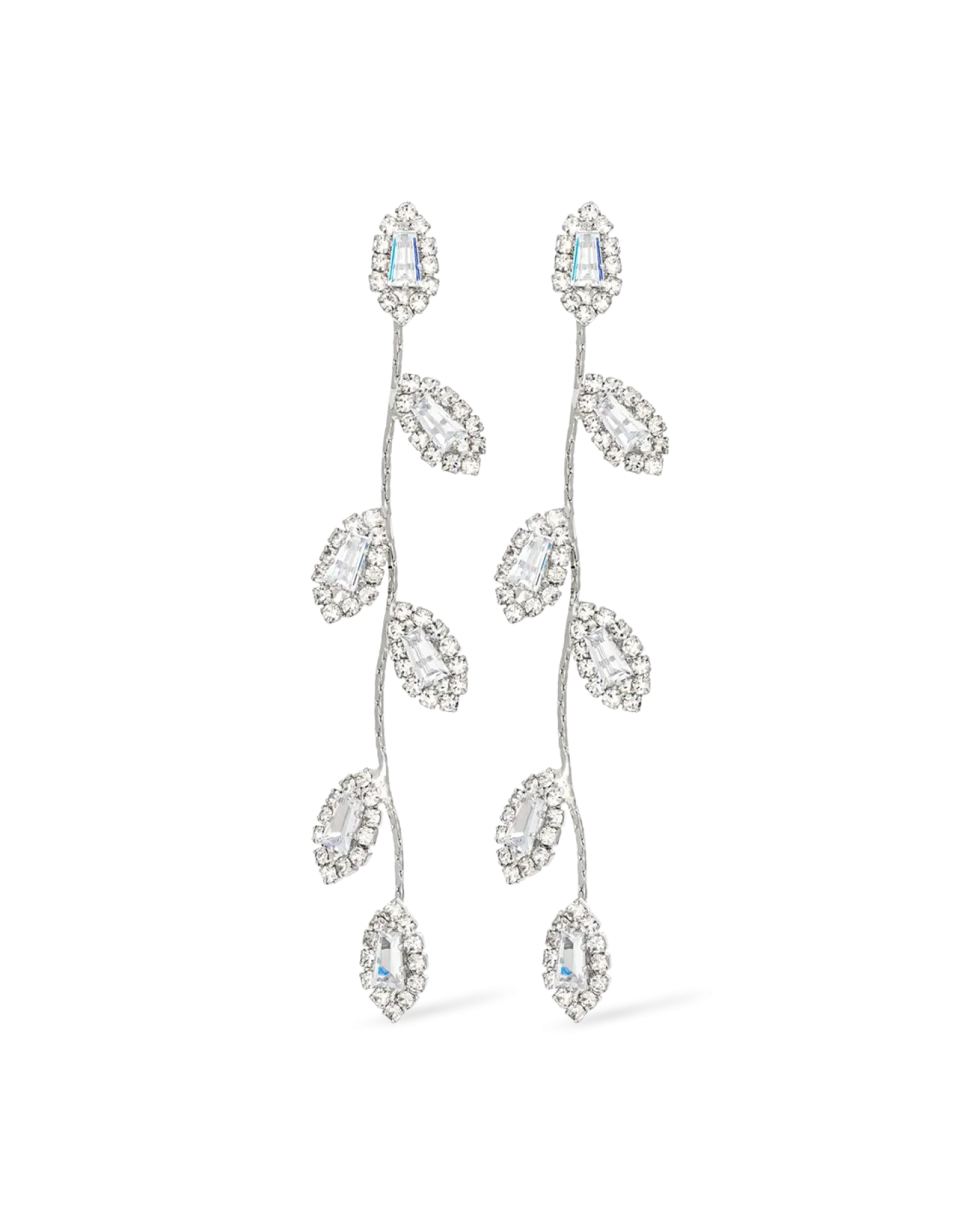 Clous d'oreilles - Crystal Branches