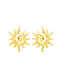 Clous d'oreilles - Curled Sun