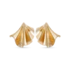 Clous d'oreilles - Curved Leaves