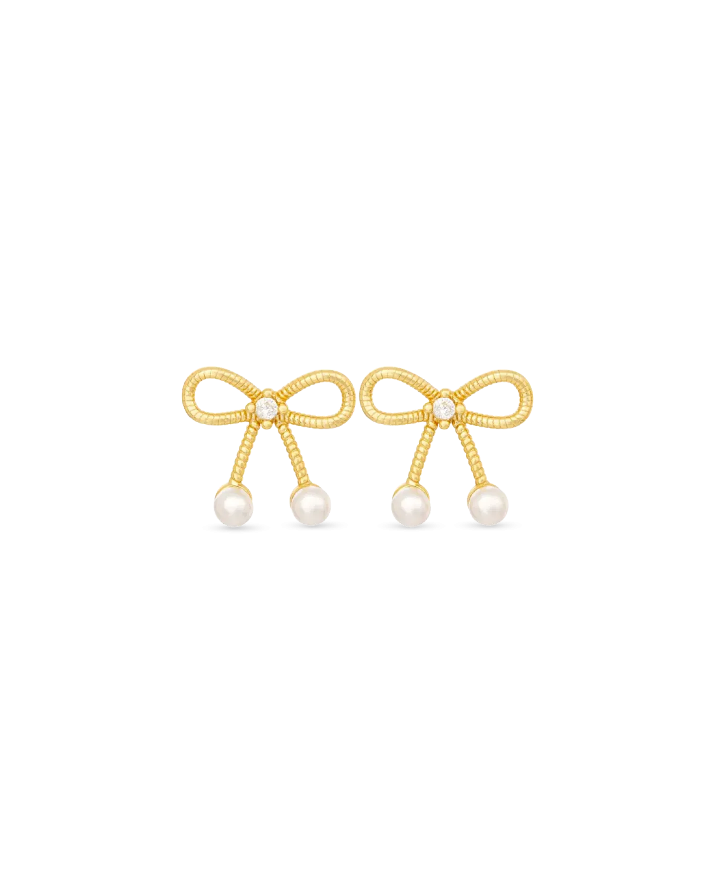 Clous d'oreilles - Fine Bow