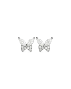 Clous d'oreilles - Flattering Silver