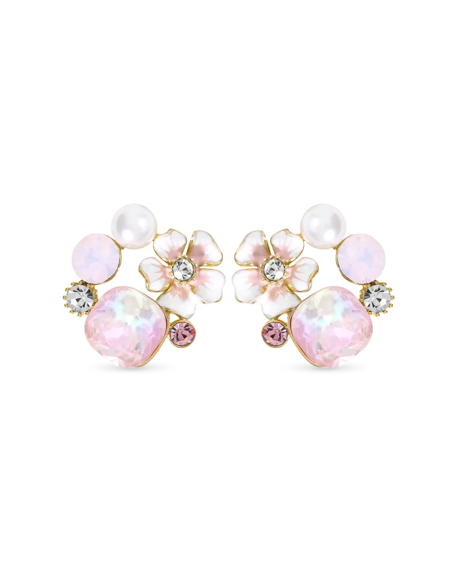 Clous d'oreilles - Floral Pop