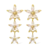 Clous d'oreilles - Golden Blossom